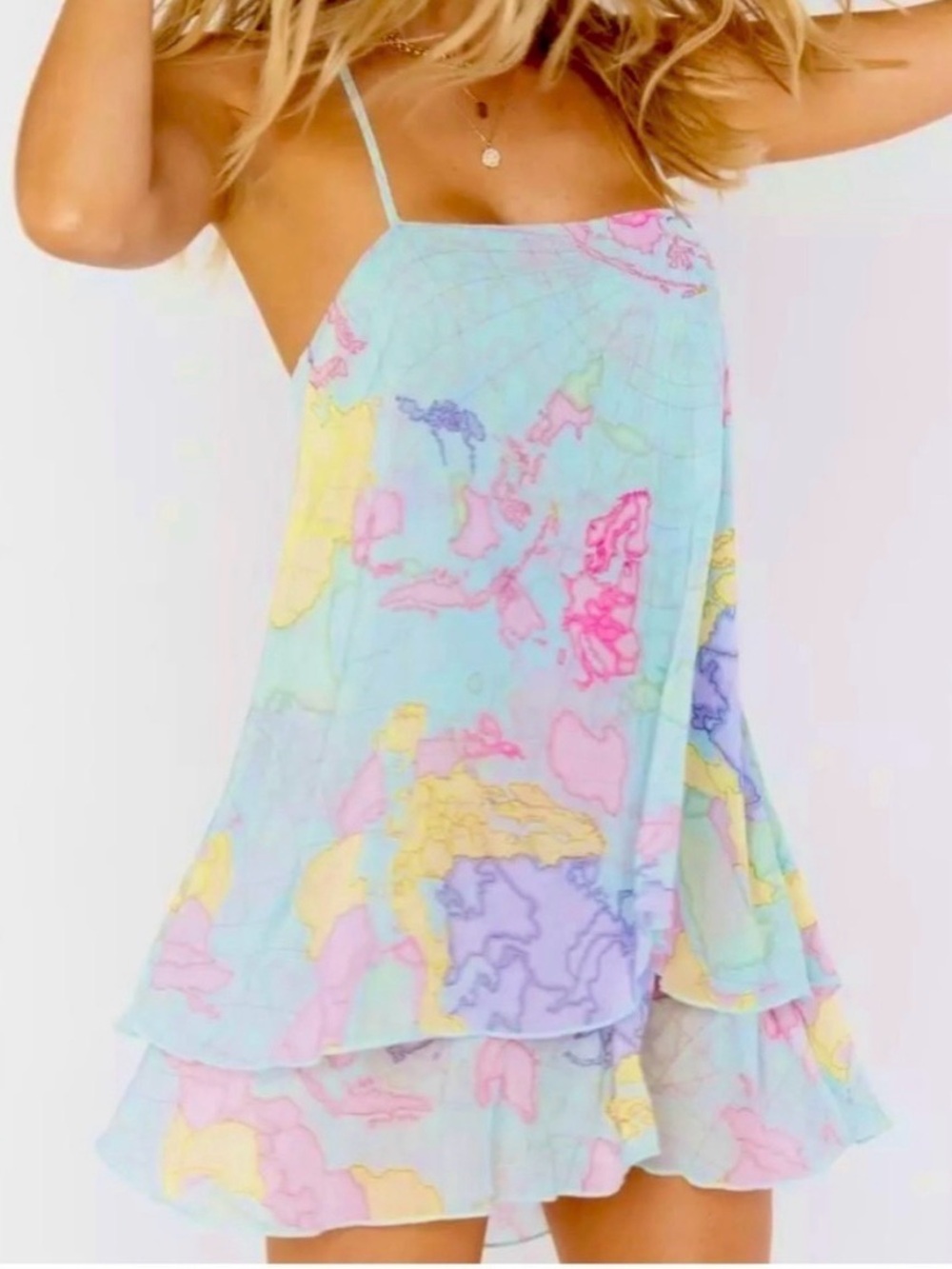 Show Me Your Mumu Medium Revolve Christy World Tour Mini Blogger Dress